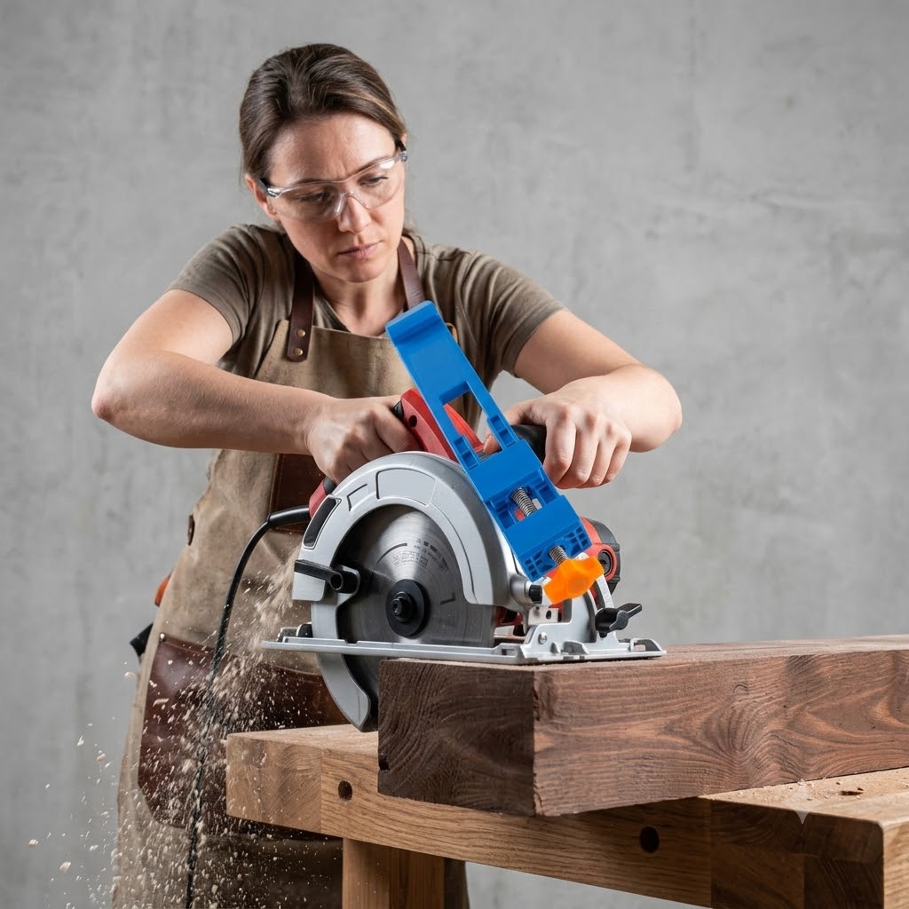 Woodworking File - Durable ABS Electric Circular Saw, Heavy
