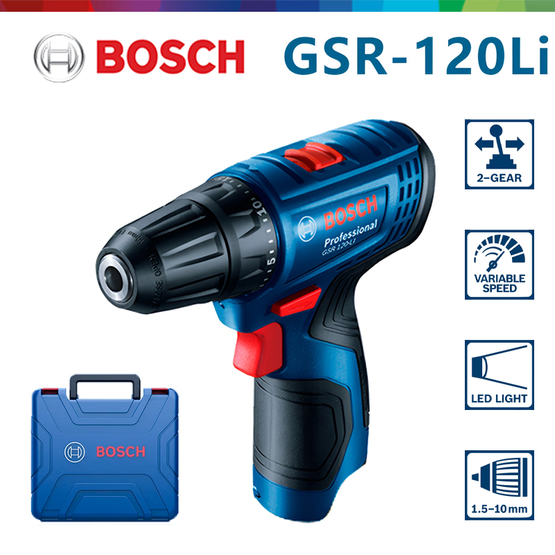 Woodworking Drills - Bosch GSR 120-LI 12V Lithium Electric