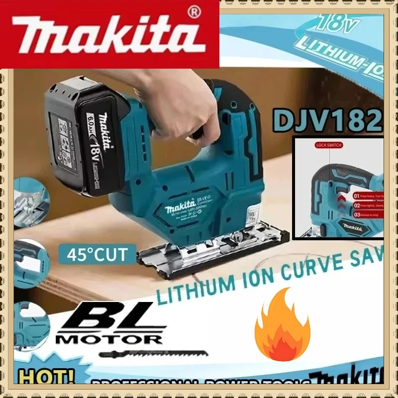 Makita DJV182 Brushless Electr - Woodworking Asmr 评论和价格
