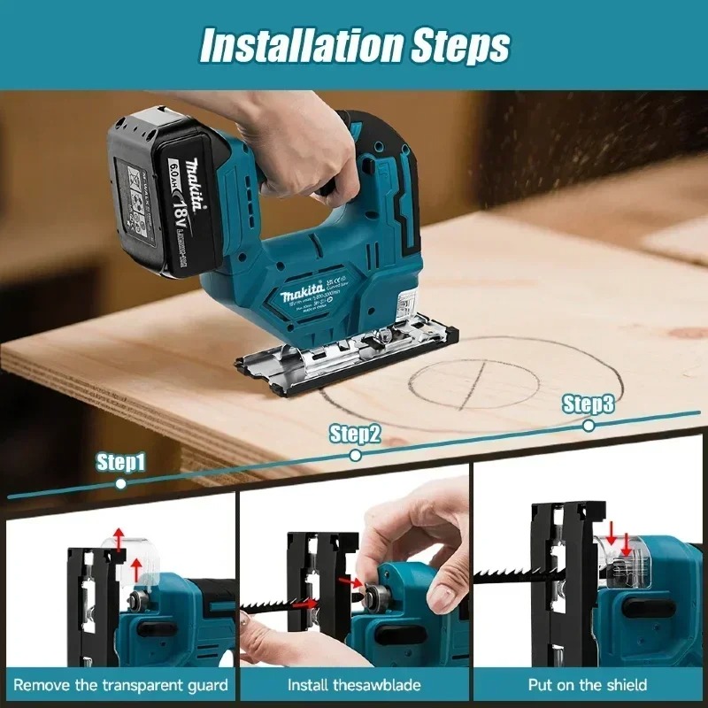 Makita DJV182 Brushless Electr - Woodworking Asmr 评论和价格