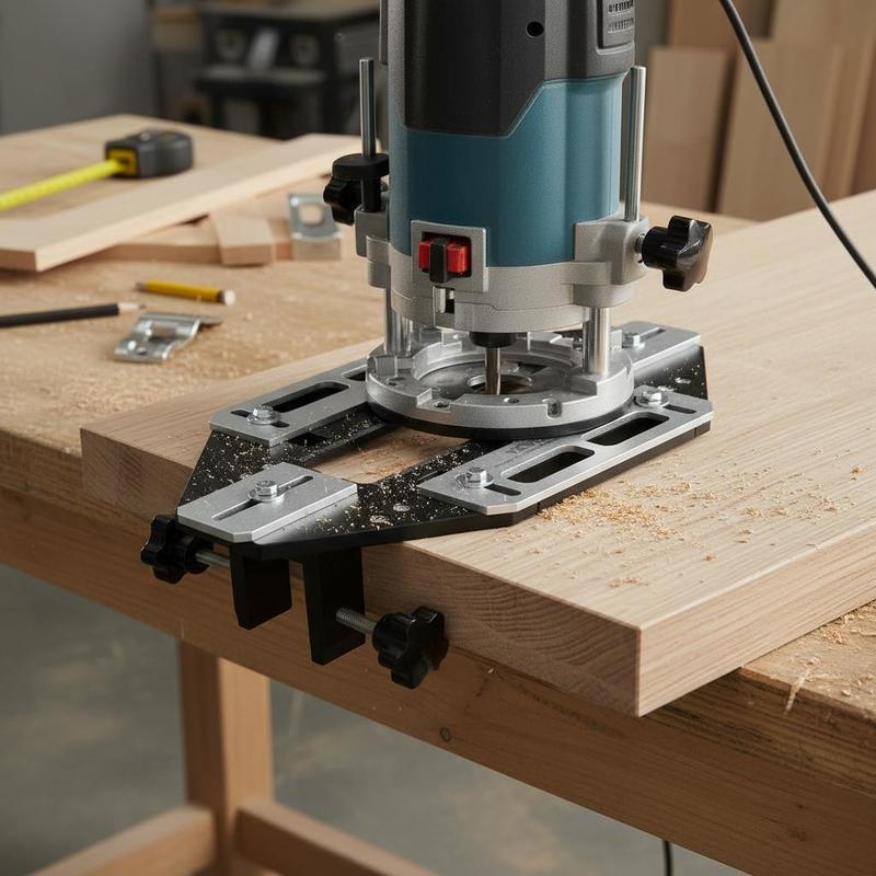 Aluminum Alloy Mortise Templat - Woodworking Tool 评论和价格