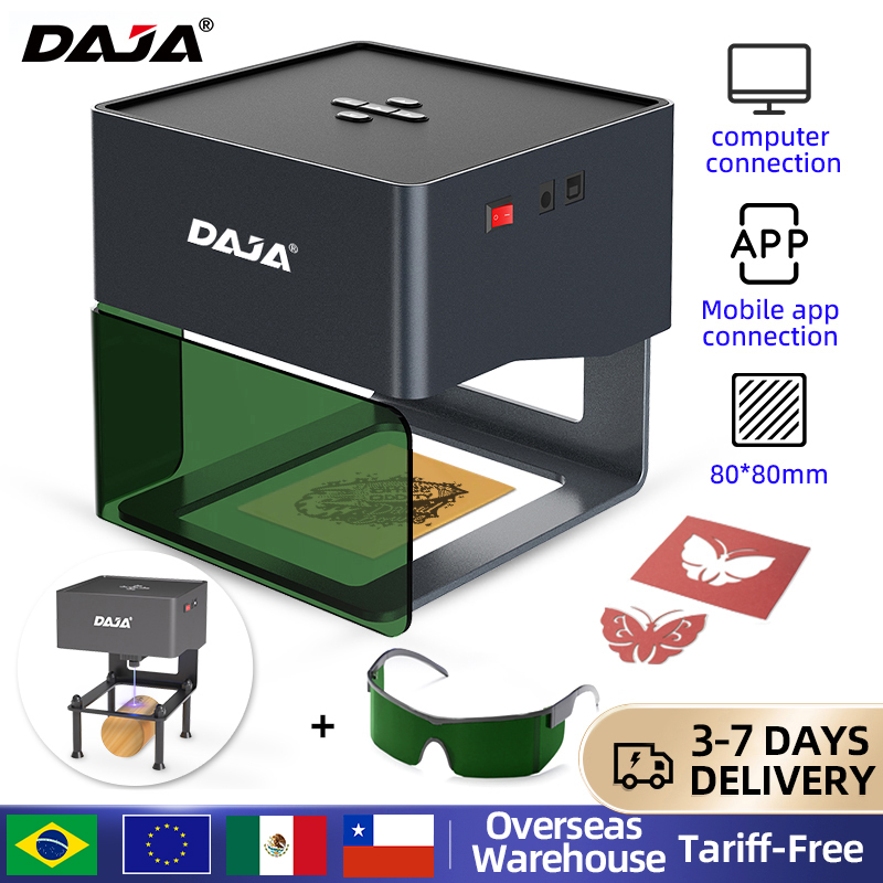 DAJA DJ6 Mini Portable Laser E - Woodworking Logos 评论和价格