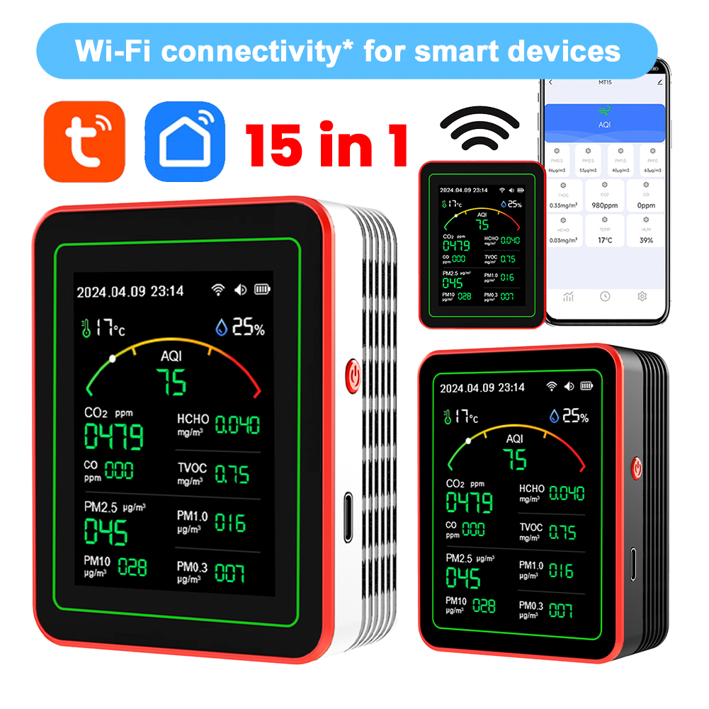Tuya WiFi 15-in-1 Household CO - Woodworking App 评论和价格