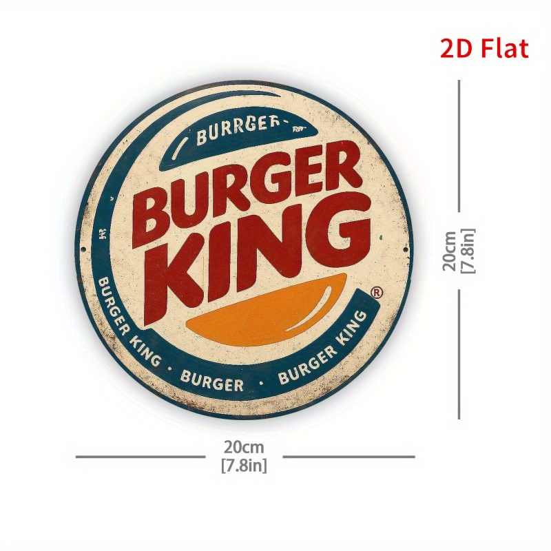 Burger King Retro wooden logo  - Woodworking Logos 评论和价格