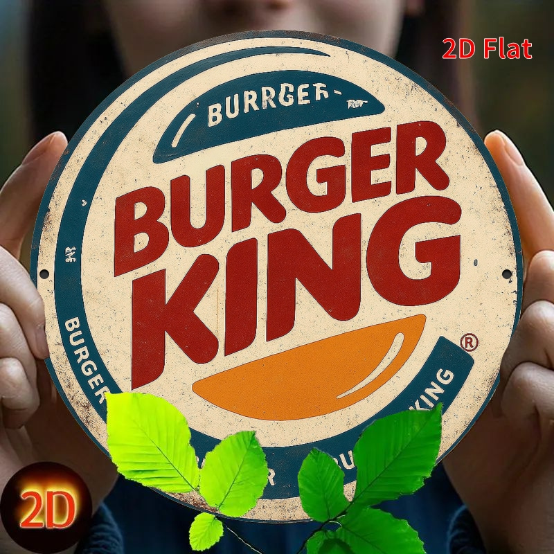 Burger King Retro wooden logo  - Woodworking Logos 评论和价格