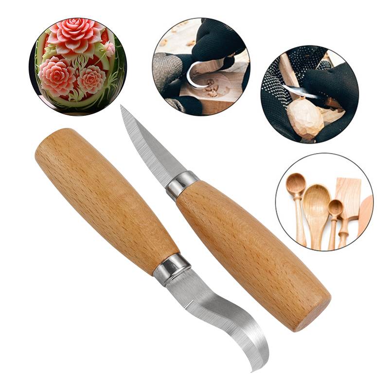 Stainless Iron Carving Knife B - Woodworking Hardware 评论和价格