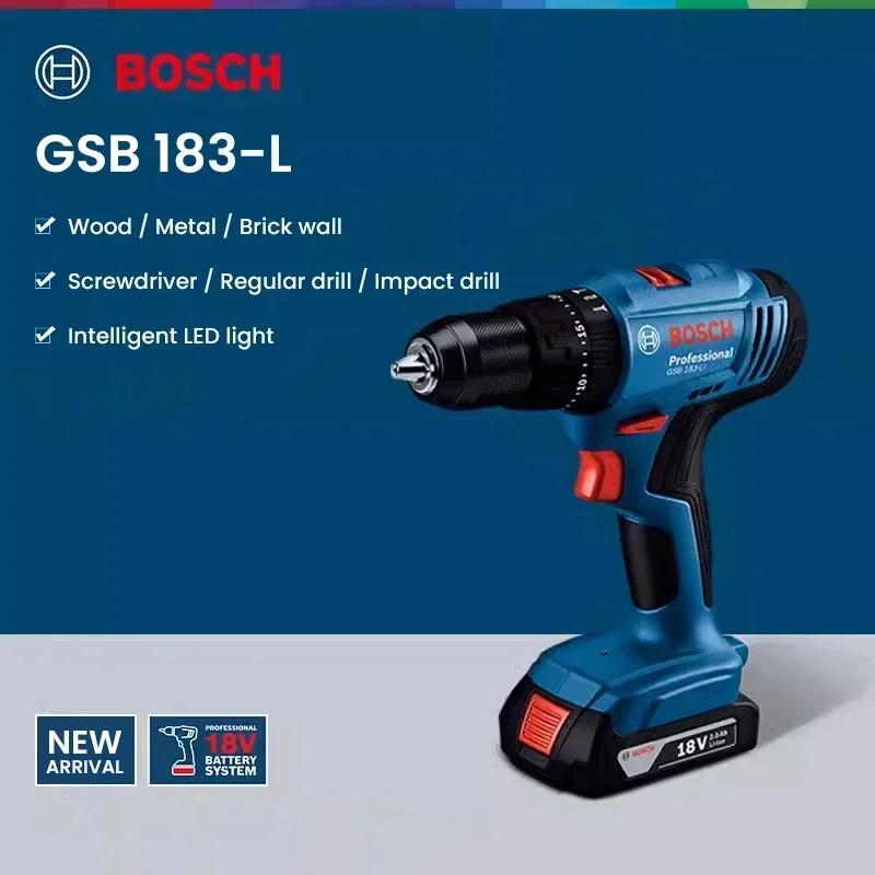 Bosch GSB183-LI 18V Cordless I - Woodworking Drills 评论和价格