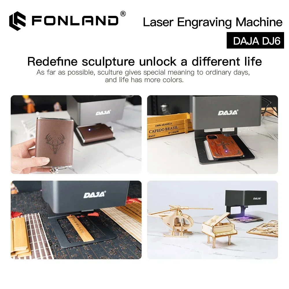 DAJA Laser Engraver CNC DIY DJ - Woodworking Logos 评论和价格