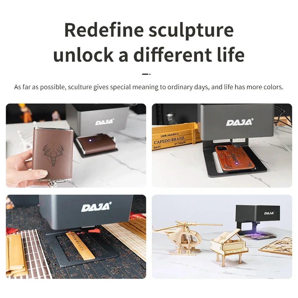 DAJA Laser Engraver CNC DIY DJ - Woodworking Logos 评论和价格