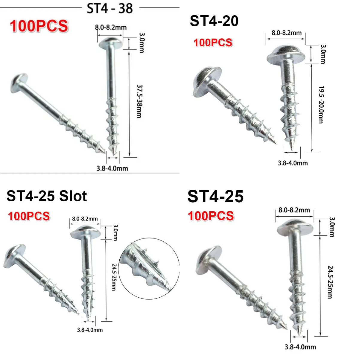 100Pcs Zinc‑Plated Phillips Po - Woodworking Hacks 评论和价格