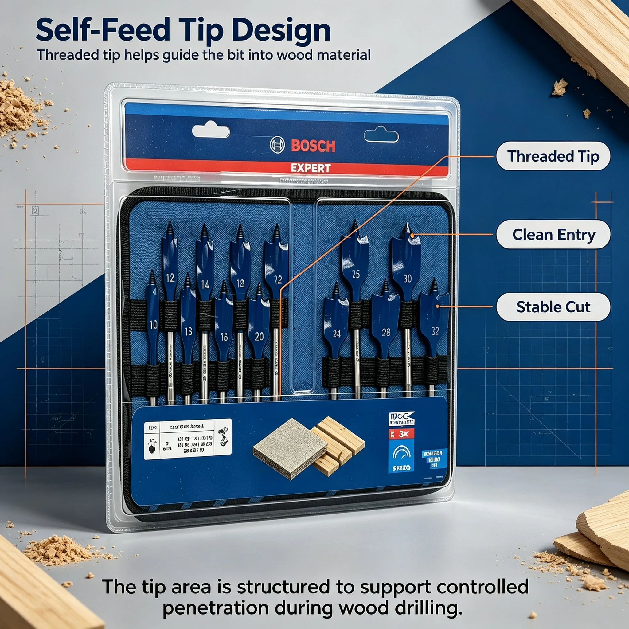 Bosch Accessories Triple Point - Woodworking Drills 评论和价格