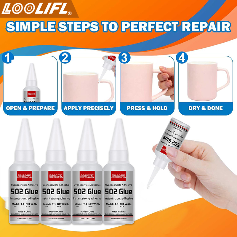 1-3pcs,20ml,502 super glue, qu - Woodworking Glue 评论和价格