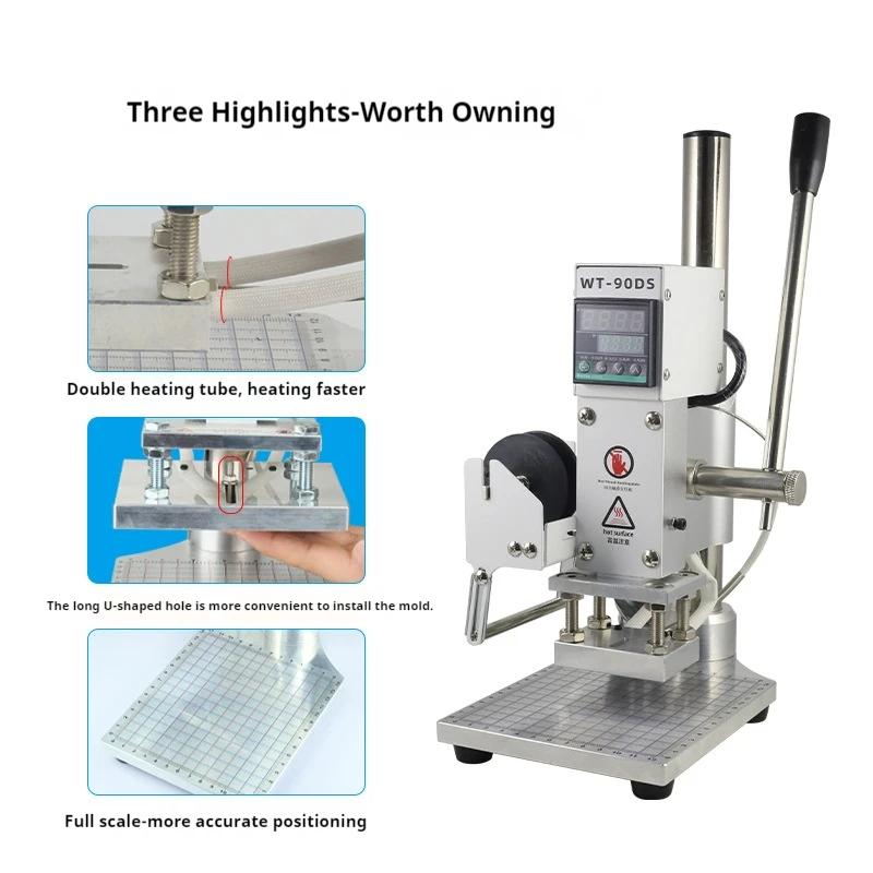 Hot Foil Stamping Machine 300W - Woodworking Logos 评论和价格
