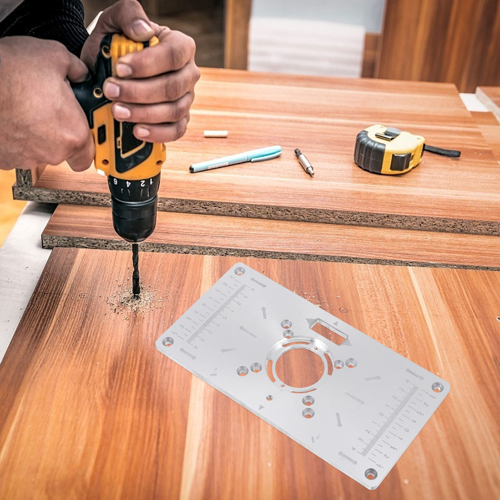 Aluminum Alloy Router Table In - Woodworking Drills 评论和价格