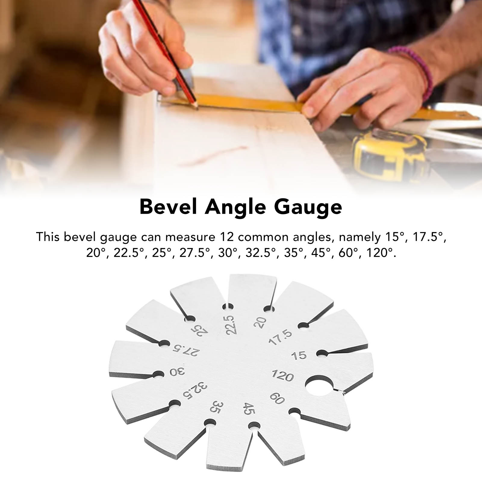 15-120 Degree Bevel Angle Prot - Woodworking Hacks 评论和价格